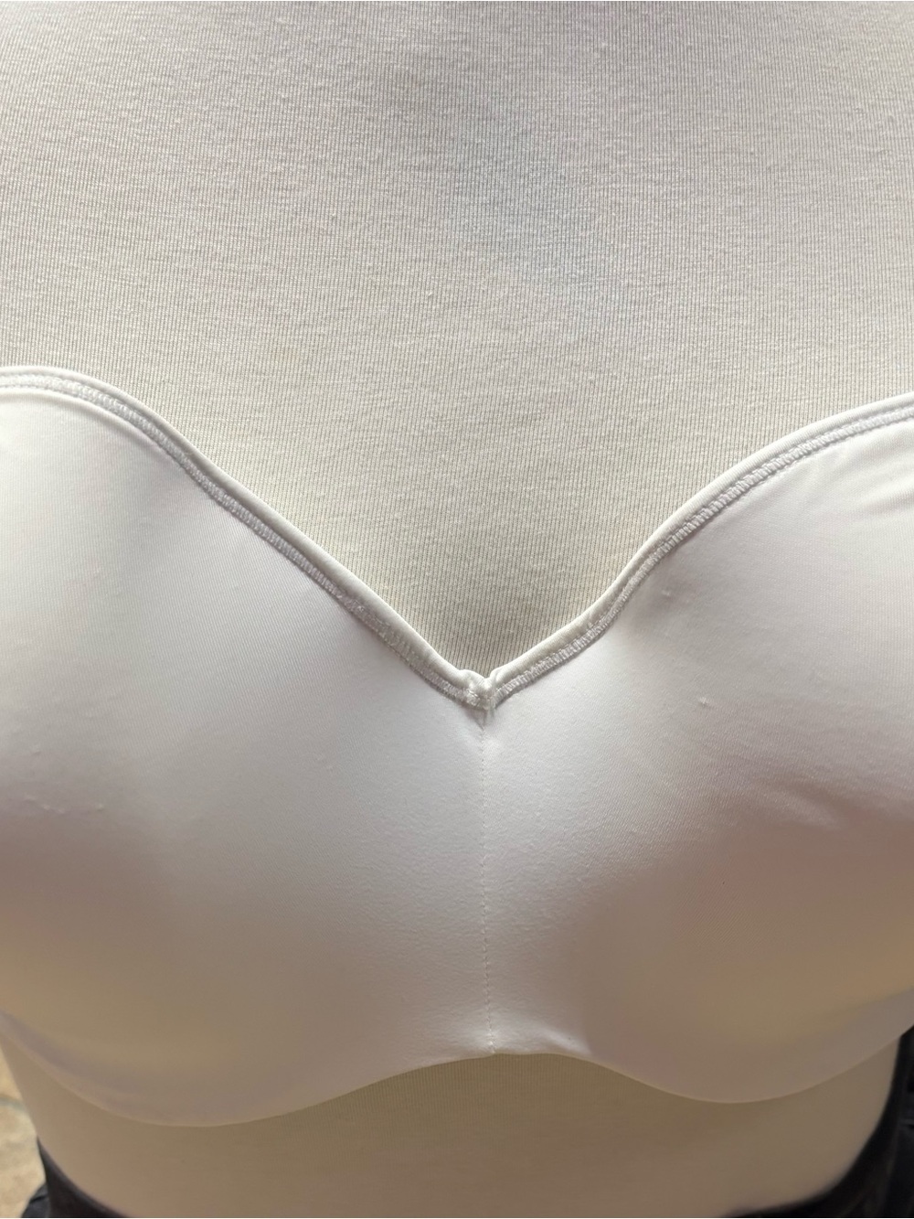Bali White Strapless Seamless Molded Bandeau